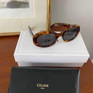 Celine Tortoiseshell Sunglasses